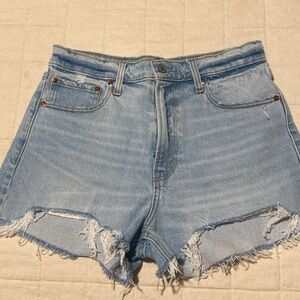 Abercrombie High Waist Mom Shorts